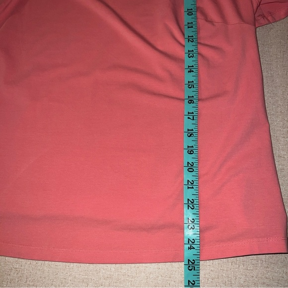 A New Day Women’s Size XXL Slate Pink Stretch Top Soft Pullover Short Sleeve - Picture 6 of 6